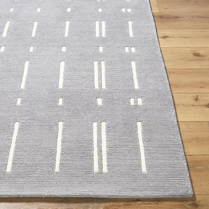 Ignacius Handmade Area Rug, Rectangle 9' x 12'