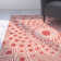 Tapis intérieur / extérieur rouge / beige Arneshia