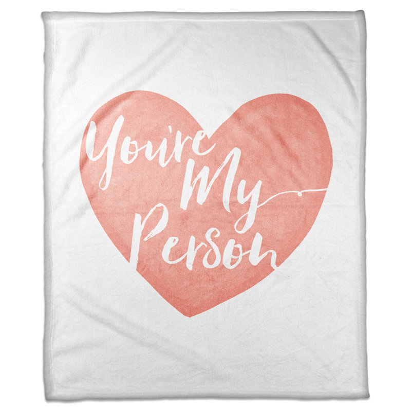  Jeté en molleton «It's My Personal»