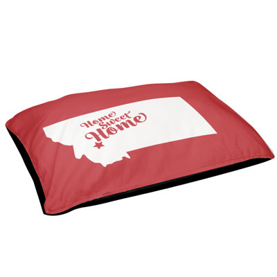 Home Sweet Outdoor Dog Pillow
