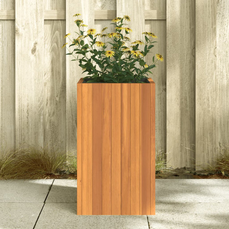 Jardinière Millwood Pines, H 23,6 po x l 13,8 po x P 13,8 po