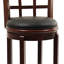 Tabouret de bar pivotant en bois massif-69426736-69426737