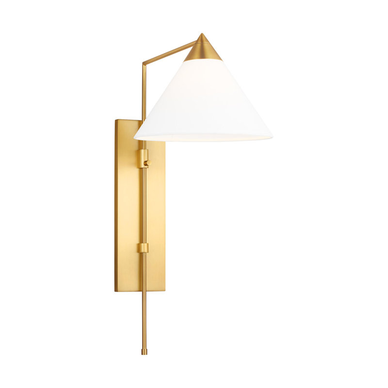 Franklin Wall Sconce, Burnished Brass