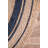 Speight Coastal Braided Power Loom Jute Brown/Navy Bordered Rug-25886647