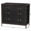 Armoire de rangement Baxton Studio Benton