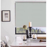 Gray UV Protection Waterproof Blackout Roller Window Shades for Home and Office