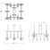 Suspenders 19 - Light Dimmable LED Modern Linear Chandelier