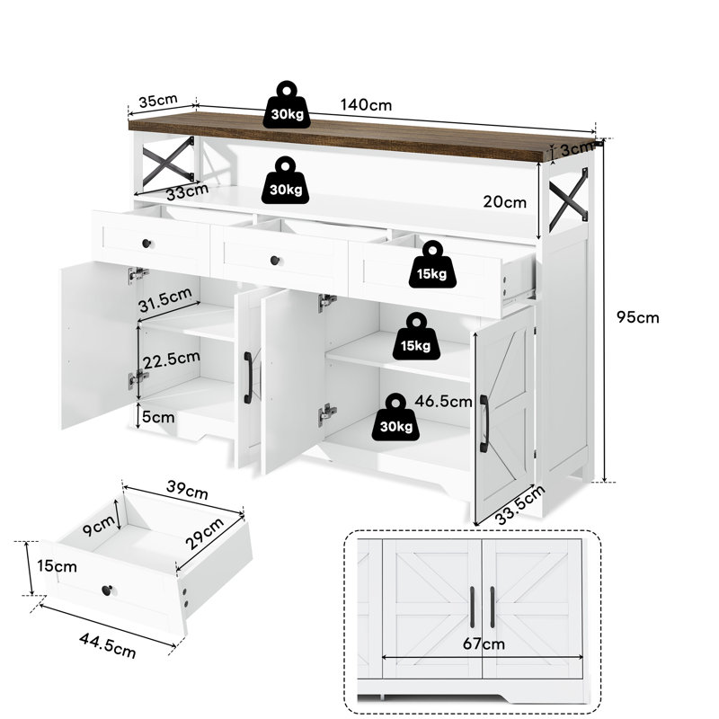 Wood Kitchen Island