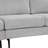 Upholstered Sofa Couch With Two Printed Pillows-237849524