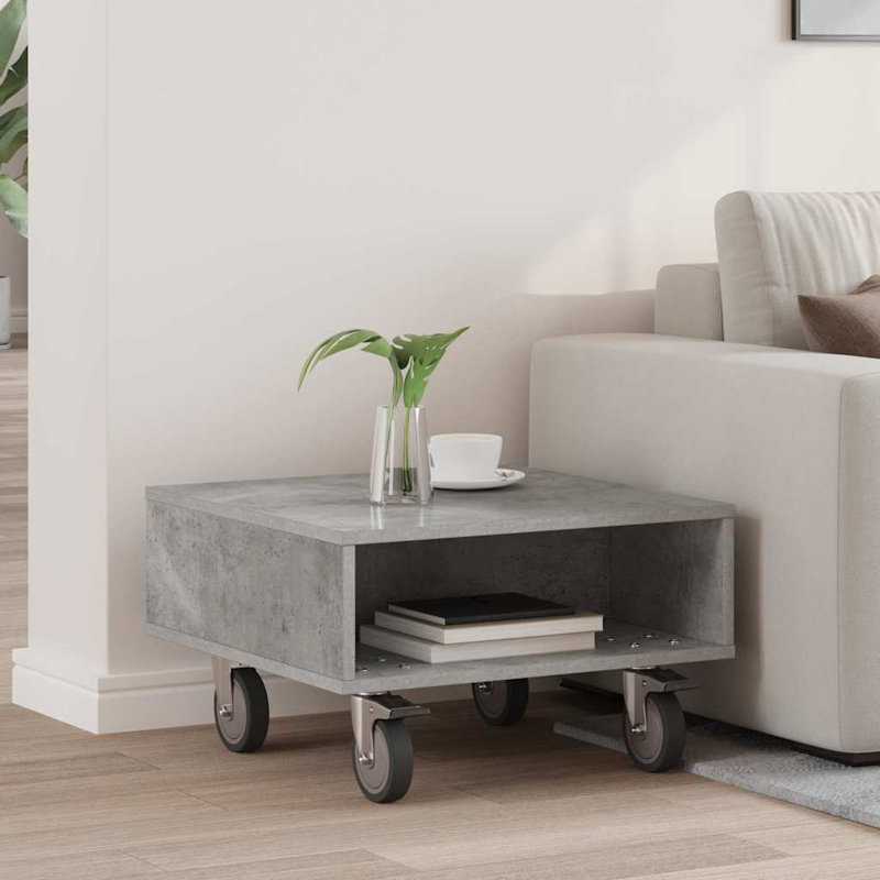 End Table, Concrete Grey