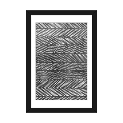 «Modern Monochrome I» par Grace Popp - impression sur toile tendue