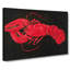 Lobster On Black by Marsden Hartley - Wrapped Canvas-63999683