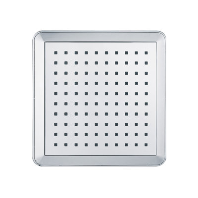 Kingston Brass Shower Scape 9-5/8-Inch Square Rainfall ABS Shower Head
