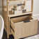Transitional Narrow Bookshelf with Drawer on Bottom