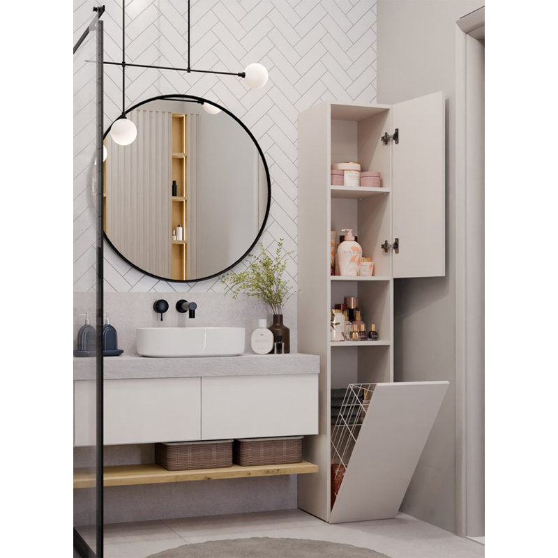 Freestanding Bathroom Cabinet, Natural