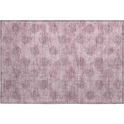 Premium Machine Washable Mayfield AMF1856 Damask Rug