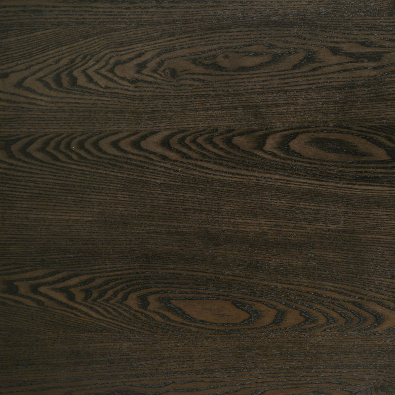 Ash Brown Extension Leaf Dining Table