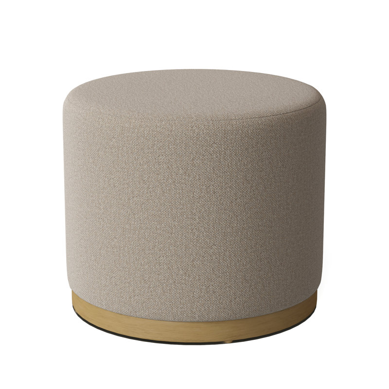 Corbin Upholstered Ottoman, Charcoal, Sand (9508 05)