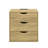 3 Drawer Nightstand With Charging Station,cutout Handles, Bedside Table With Storage Drawers For Bedroom-1028830159