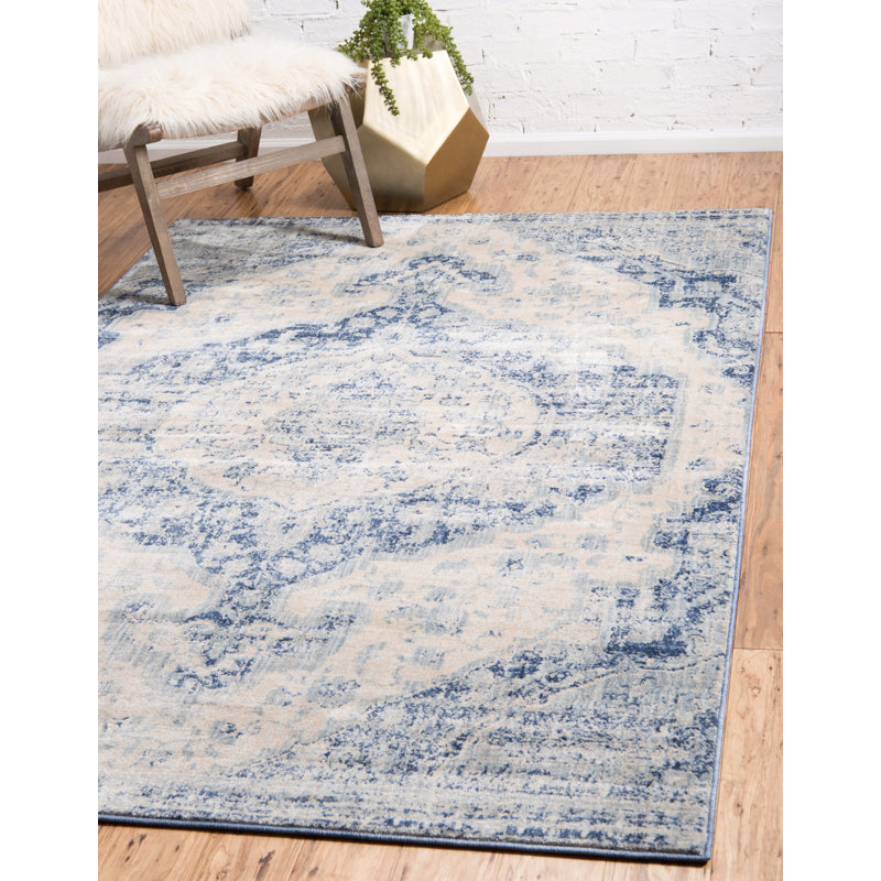 Polli Oriental Indoor Rug, Rectangle 4'1" x 6'1"