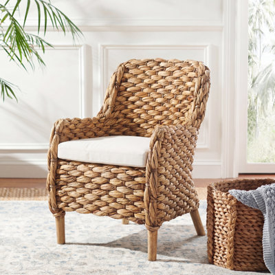 Chaise d'appoint avec coussin Purrl Hyacinth