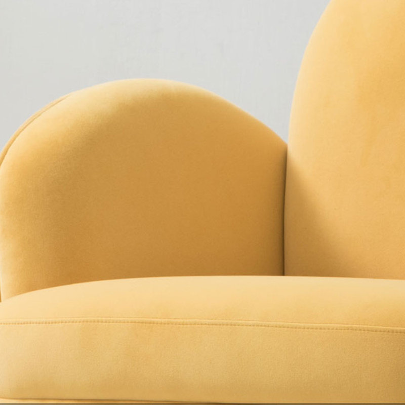 Canapé simple de luxe ins Light, Jaune