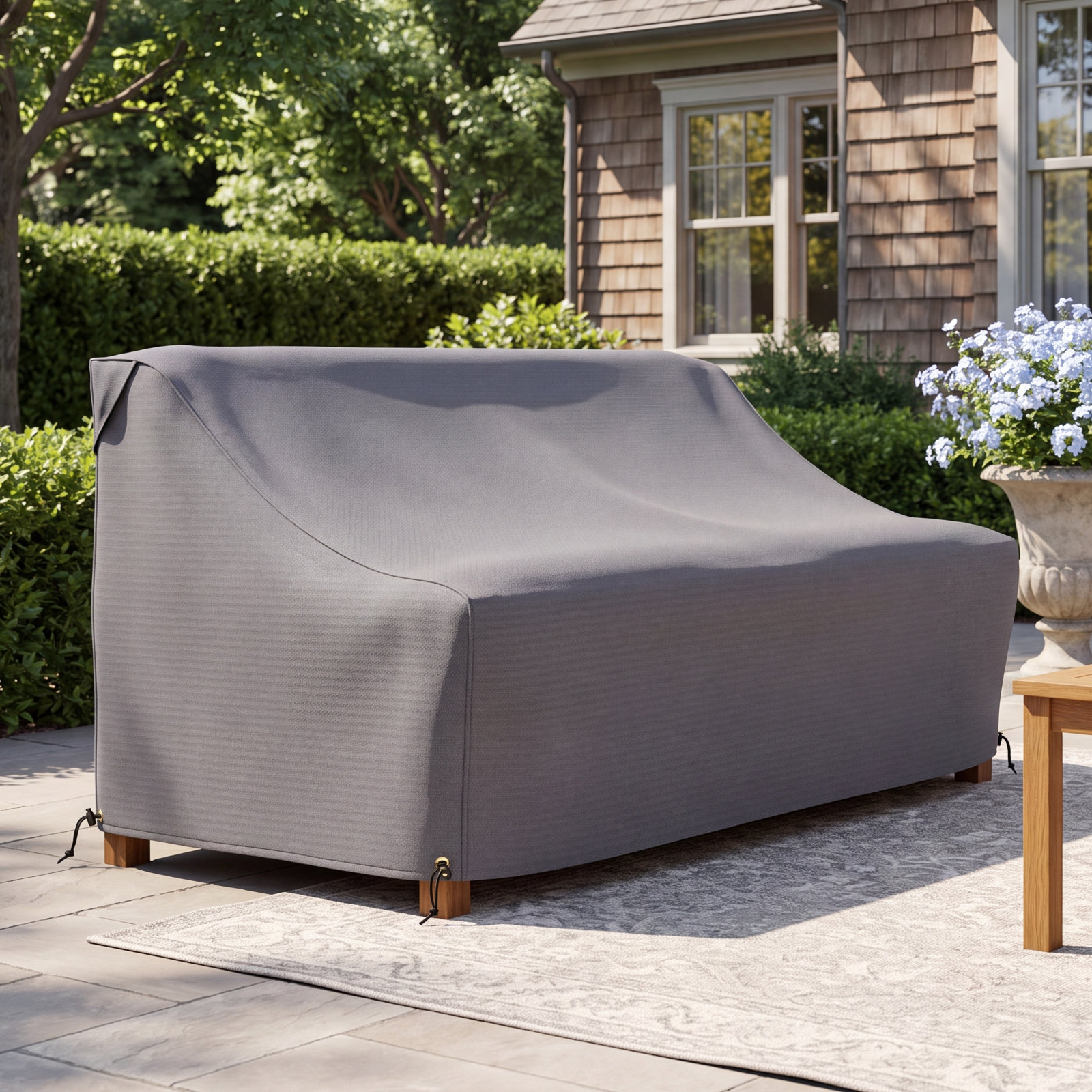 Louise Outdoor Patio Loveseat Cover