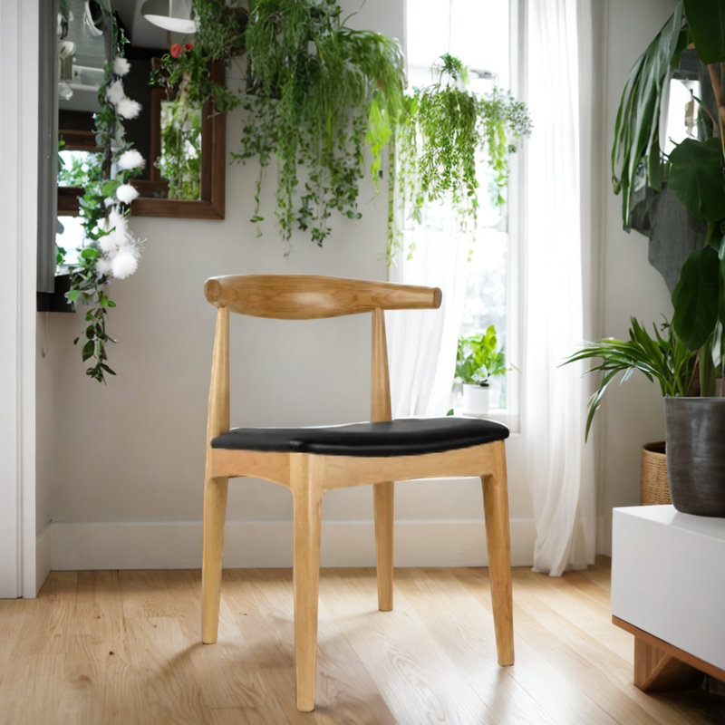 Fauteuil sans accoudoirs Keelson Wobell, Bois de frêne