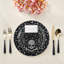 Crossbones Large Cotton Blend Square Napkins
