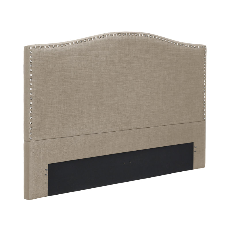 Tête de lit tapissier Eladia, Grand, Beige
