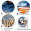 «Muscle Car Charm In Winter I», reproduction sur toile-1084125008-1084125034
