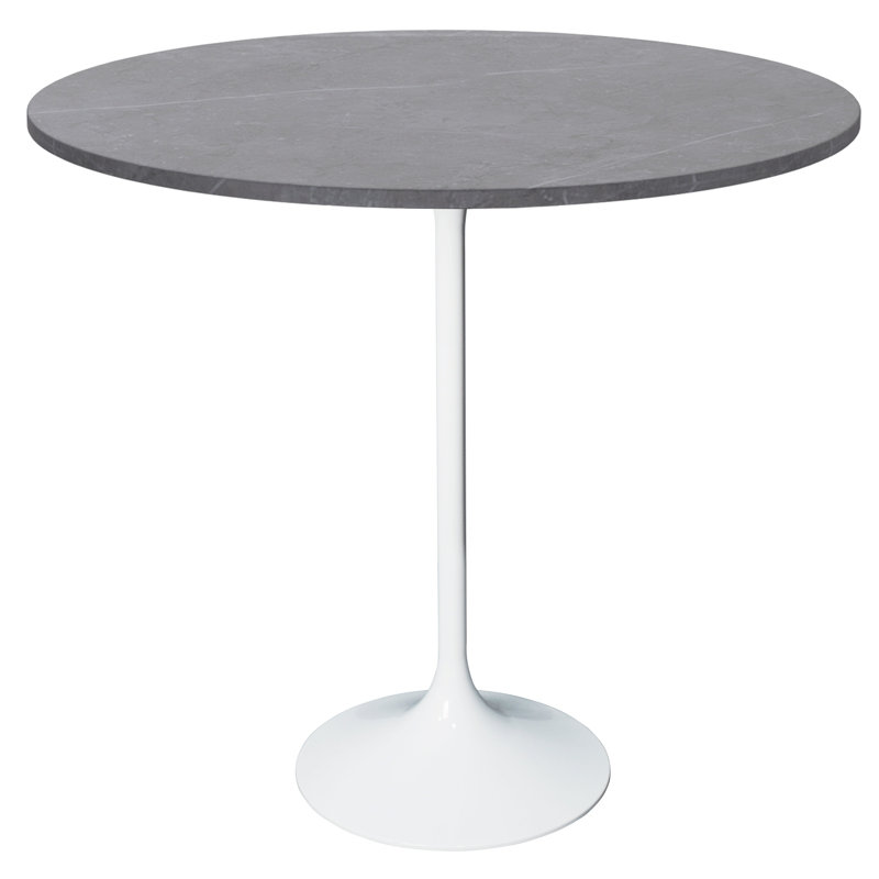 Table de salle à manger Carwile Cavin, Gris marbre