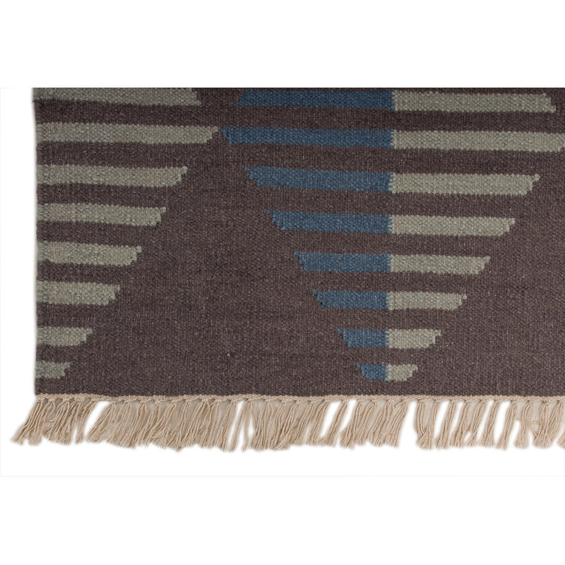 Tulane Geometric Hand Woven Area Rug, Rectangle 200cm x 290cm