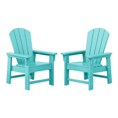 Ensemble de 2 chaises Adirondack pour l'extérieur en polyester Laguna