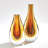 Gradient Handmade Glass Table Vase-92001323