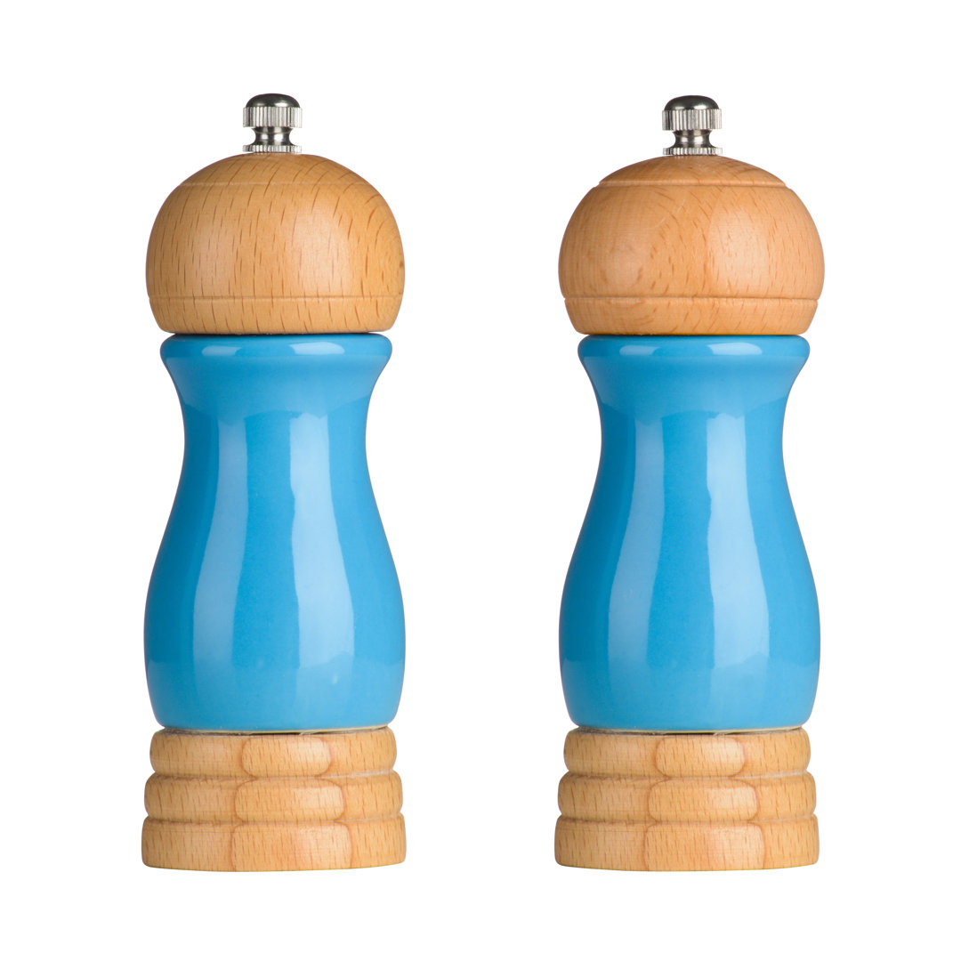 Brand Wood Salt And Pepper Shaker Set