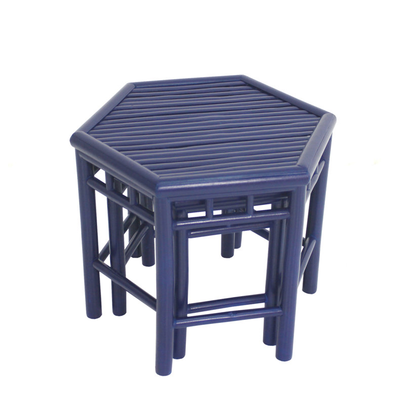 Drakes Nesting Tables, Royal Blue