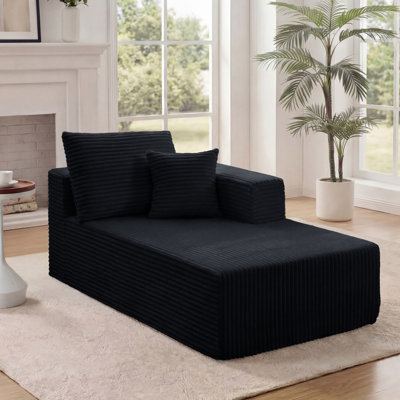 Right Arm Upholstered Chaise Lounge by Mercer41