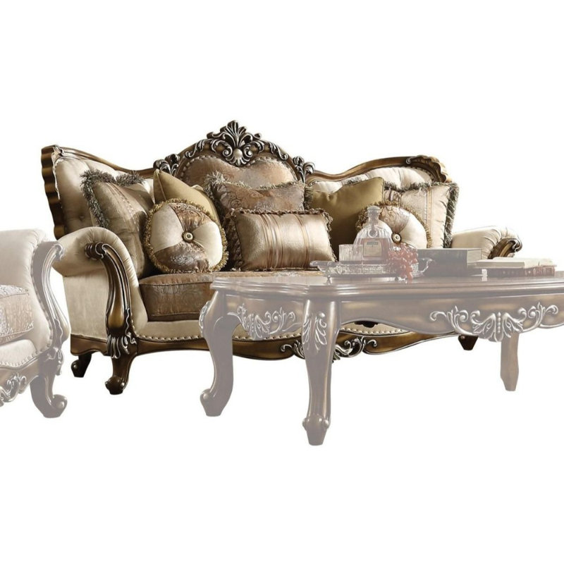 Everson Flared Arm Sofa, 48" H x 89" W x 40" D