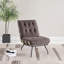 Fauteuil d'appoint sans accoudoirs Glendora-208561000