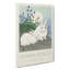 Rabbits at Full Moon by Ohara Koson - Wrapped Canvas-66198766