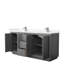Ensemble de meuble-lavabo double 72 po Icon-73102656-73102657-73102659