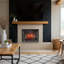 Electric Smart Fireplace with Heat-2060717018