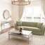 Mezzanine 66'' W Glass Console Table