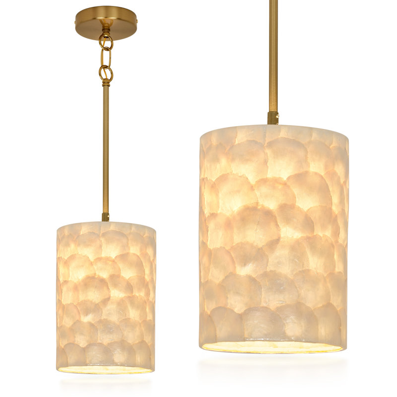 1 - Light Brass Pendant