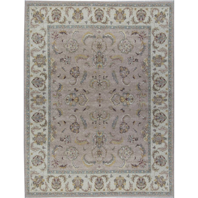 Tapis chameau noué à la main de haute qualité