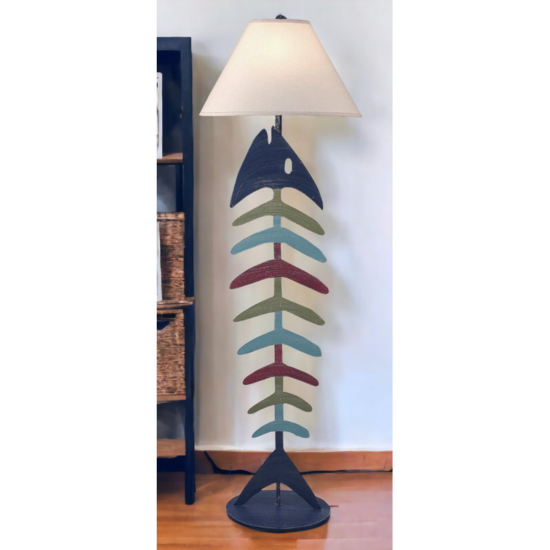 Lampe sur pied 61 po Hysell Bonefish