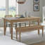 Valerie Pine Solid Wood Dining Table-15059047