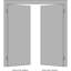 Porte standard en bois manufacturé Avon-93695824-93695807
