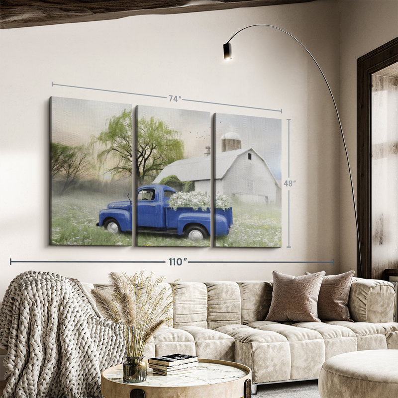 " Old Fashioned Spring " on, 48" H x 74" W